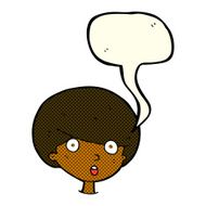 cartoon surprised boy with speech bubble N17