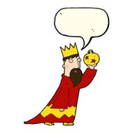 one of the three wise men with speech bubble N21