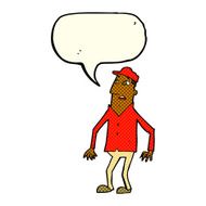 cartoon shocked man with speech bubble N64