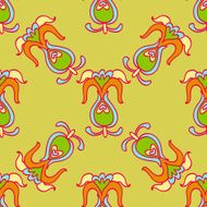 Strange Flowers Pattern