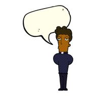 cartoon priest with speech bubble N6