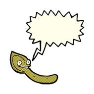 cartoon spoon with speech bubble N5
