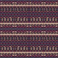 ethnic abstract hand-drawn seamless pattern N57