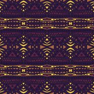 ethnic abstract hand-drawn seamless pattern N61
