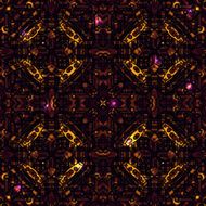 ethnic abstract hand-drawn seamless pattern N62