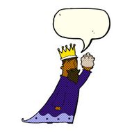 one of the three wise men with speech bubble N24