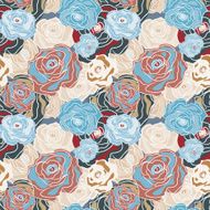 Roses Seamless PAttern N4