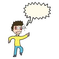 cartoon man with popping out eyes speech bubble N18