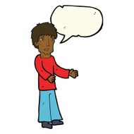 cartoon man explaining with speech bubble N15