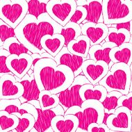 Doodle hearts