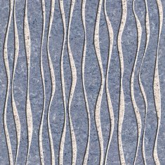 Abstract decorative paneling - seamless background waves decor N13