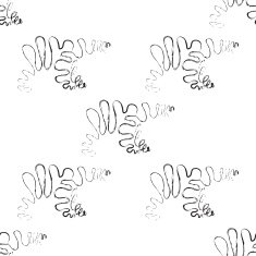 Polar bear seamless pattern
