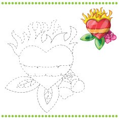 Connect the dots and coloring page N17