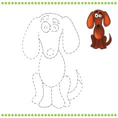 Connect the dots and coloring page N18