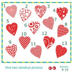 Find two identical pictures N3