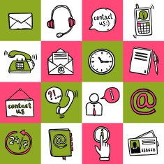 Contact Us Icons