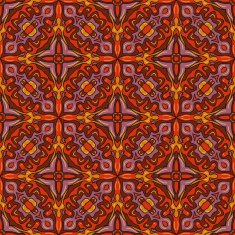 ethnic abstract hand-drawn seamless pattern N46