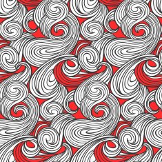 Seamless abstract wave pattern N11