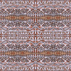 ethnic abstract hand-drawn seamless pattern N48