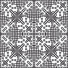 ethnic abstract hand-drawn seamless pattern N55