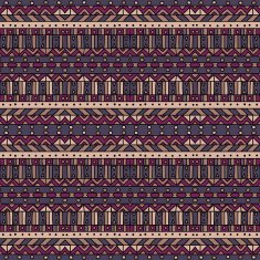 ethnic abstract hand-drawn seamless pattern N57
