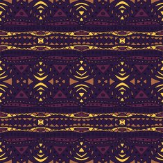 ethnic abstract hand-drawn seamless pattern N61