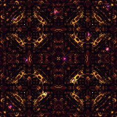 ethnic abstract hand-drawn seamless pattern N62