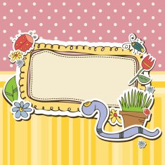 Cute garden frames