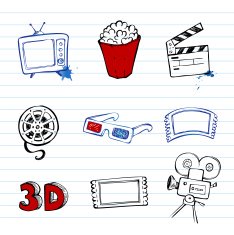 Doodle Cinema symbols