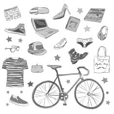 Urban hipster accesories