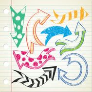 arrow doodle N9