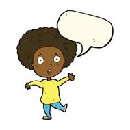 cartoon startled person with speech bubble N4