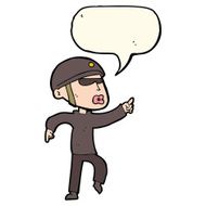 cartoon man in bike helmet pointing with speech bubble N8