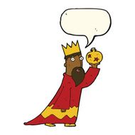 one of the three wise men with speech bubble N31