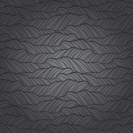 Seamless wave abstract hand drawn pattern