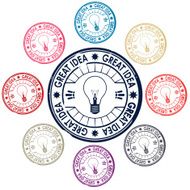idea set of stamps