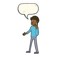 cartoon man asking question with speech bubble N39