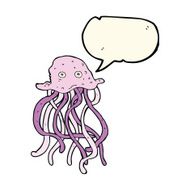 cartoon octopus with speech bubble N24