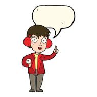 cartoon air force woman with speech bubble N7