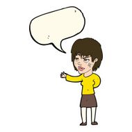cartoon woman with sticking plaster on face speech bubble N8