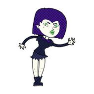 comic cartoon vampire girl N2
