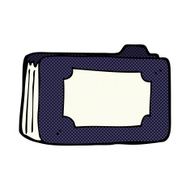 comic cartoon business folder