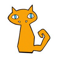 comic cartoon cat
