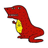 comic cartoon dinosaur