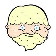 comic cartoon bearded man