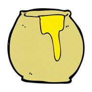 comic cartoon honey pot