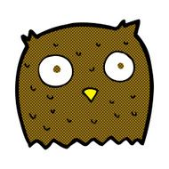 comic cartoon owl