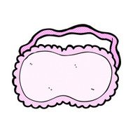 comic cartoon sleeping mask