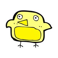 comic cartoon bird N2