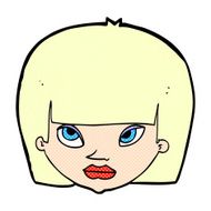 comic cartoon annoyed woman N2